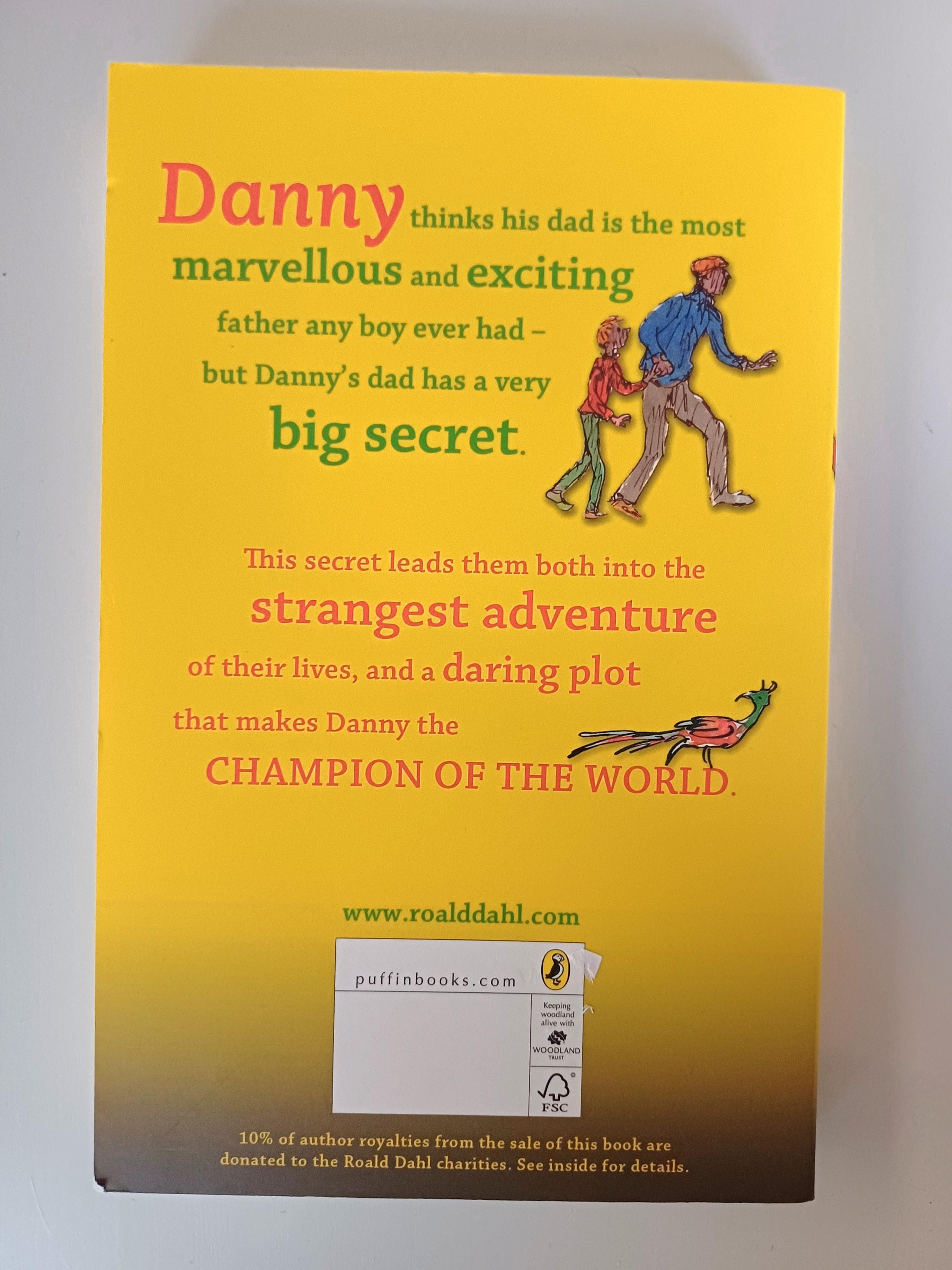 Danny the Champion of the World by Roald Dahl pre-loved second hand vintage book 2013