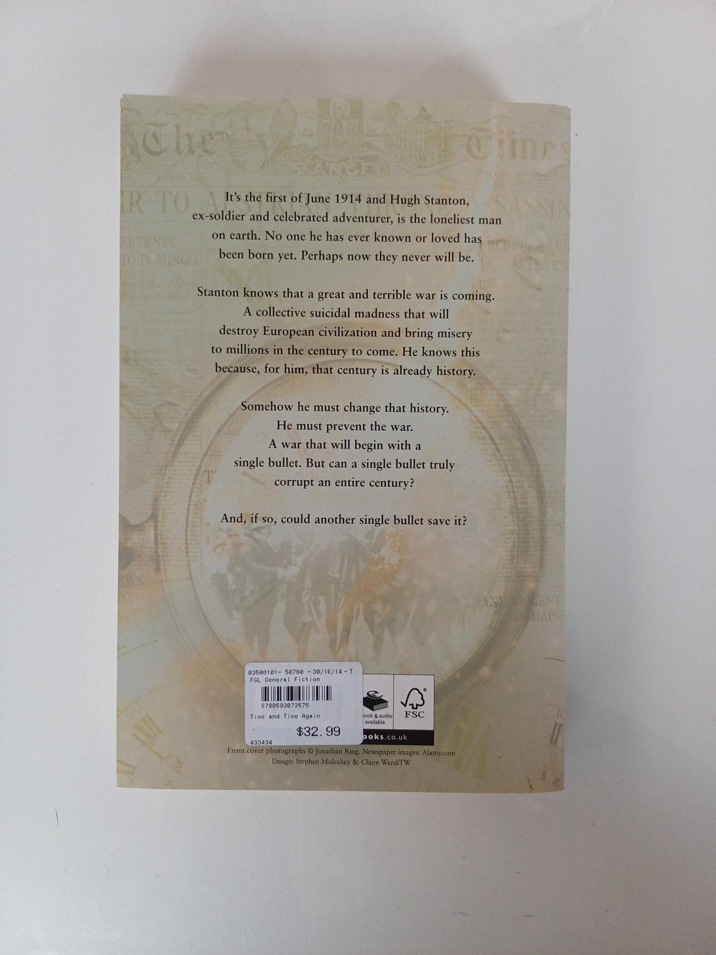 Time and Time Again by Ben Elton Pre-loved Secondhand 2014