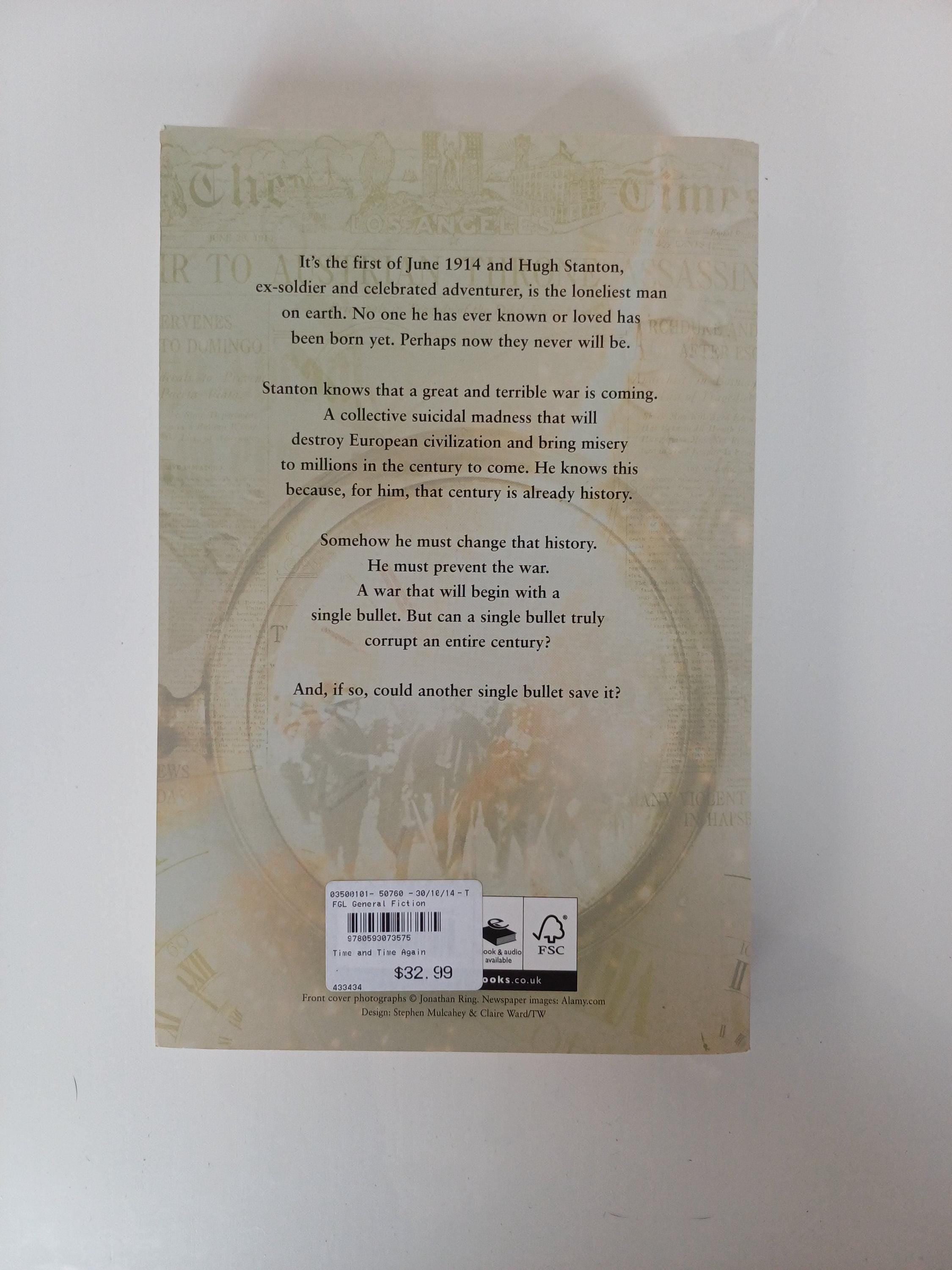 Time and Time Again by Ben Elton Pre-loved Secondhand 2014