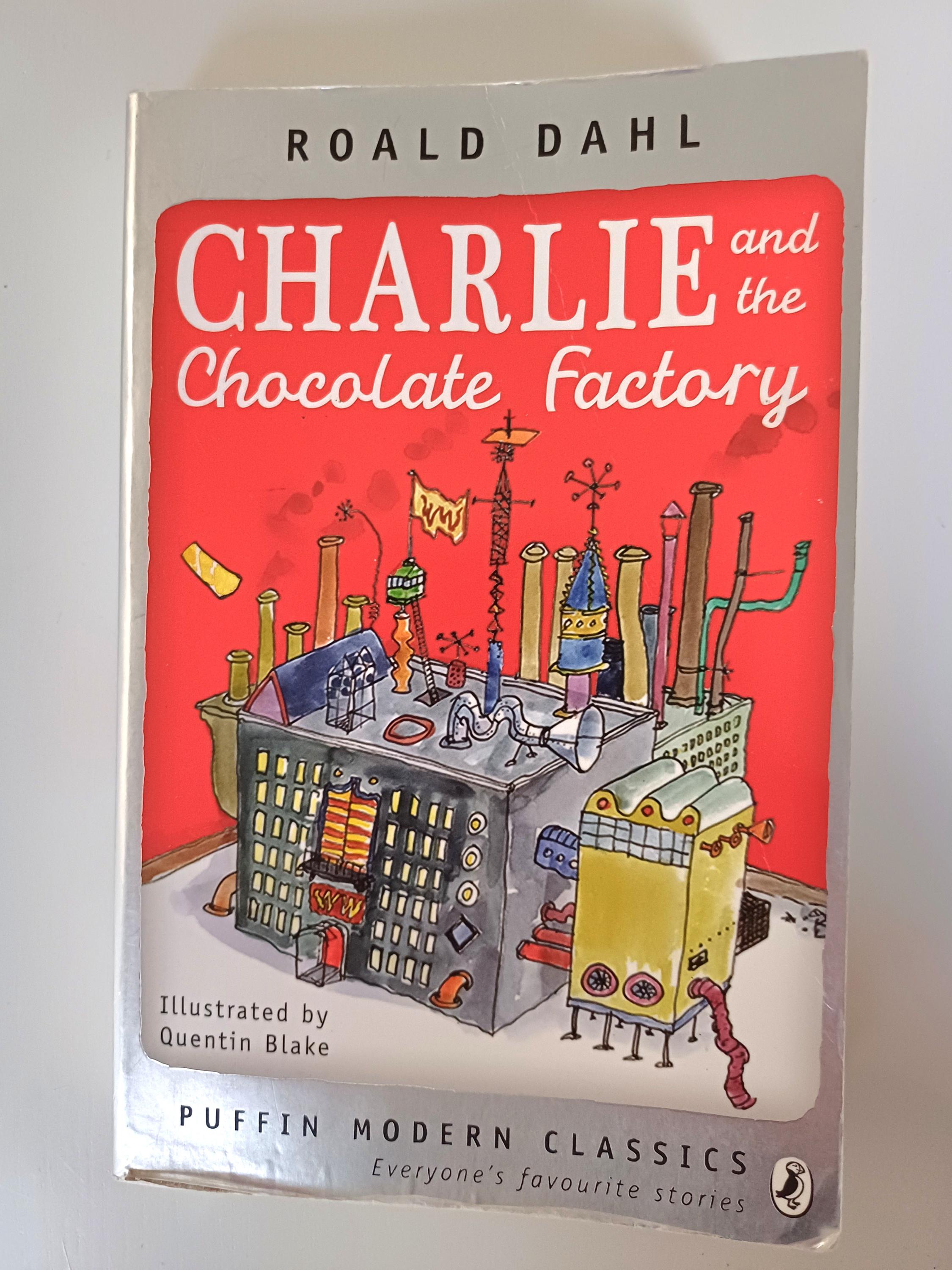 Charlie and the Chocolate Factory by Roald Dahl pre-loved second hand vintage book 2010
