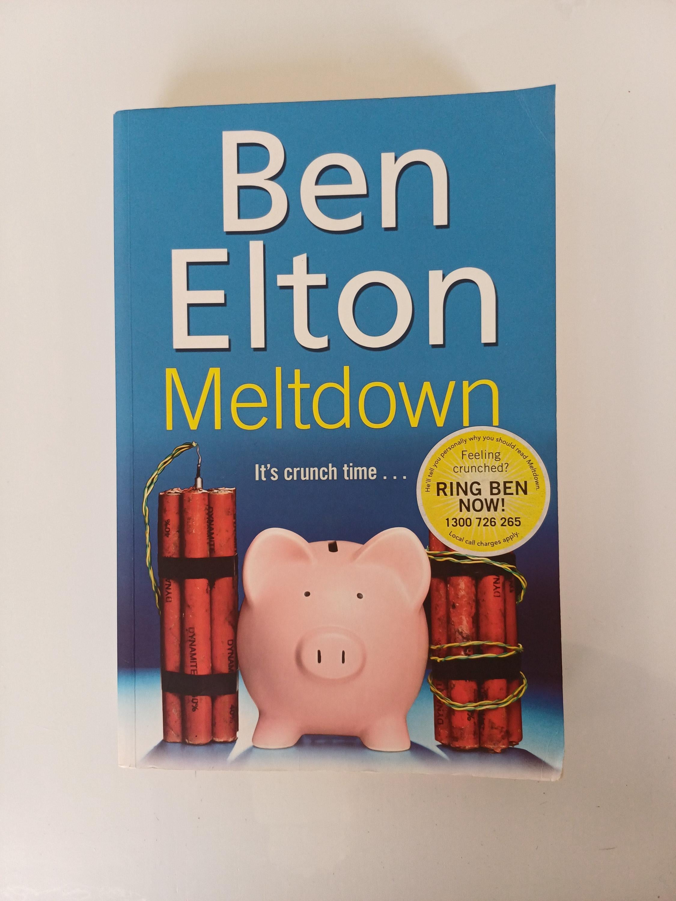 Meltdown by Ben Elton Pre-loved Secondhand 2009